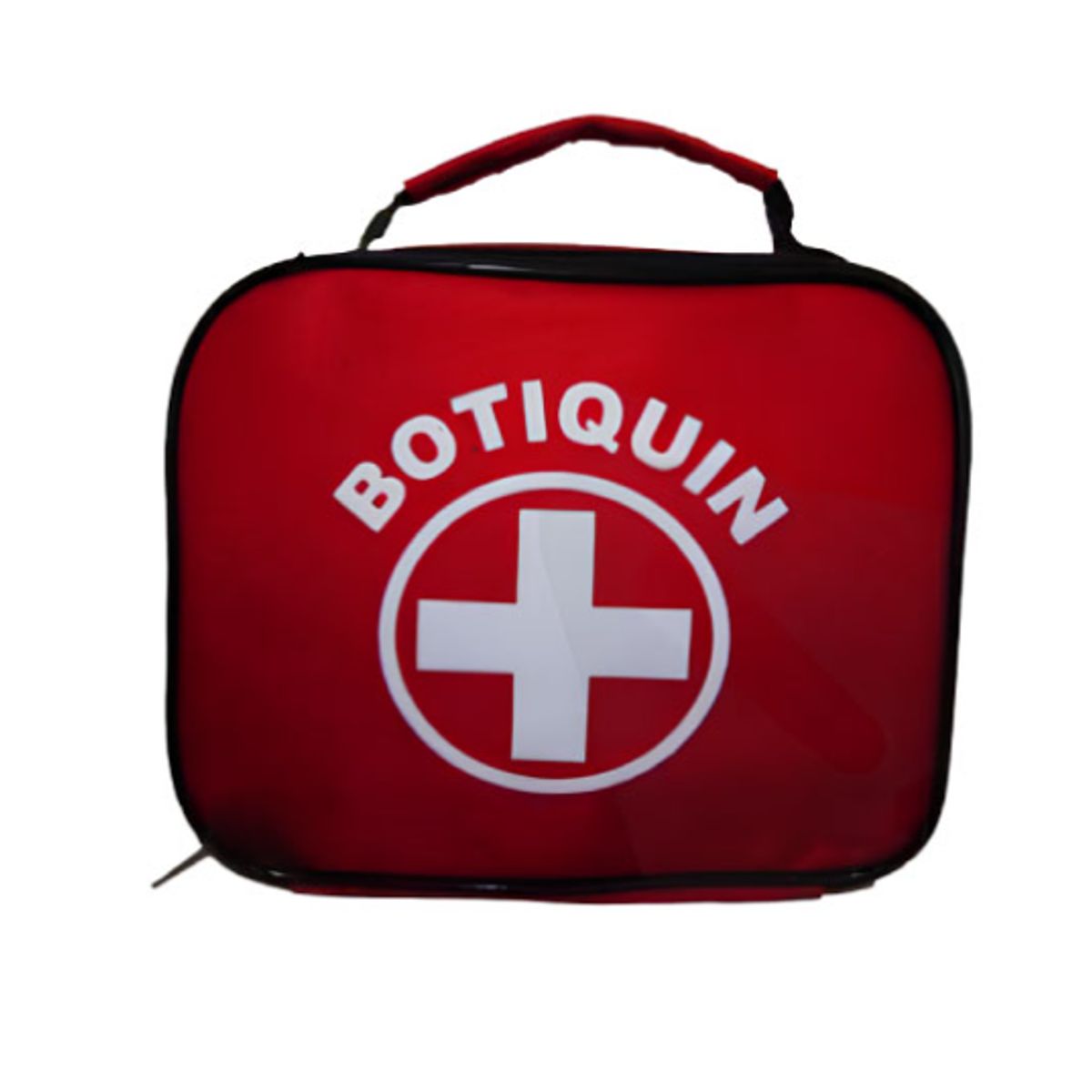 GENERICO - BOTIQUIN DE PRIMEROS AUXILIOS TIPO A CON ASA Y CIERRE DE CREMALLERA