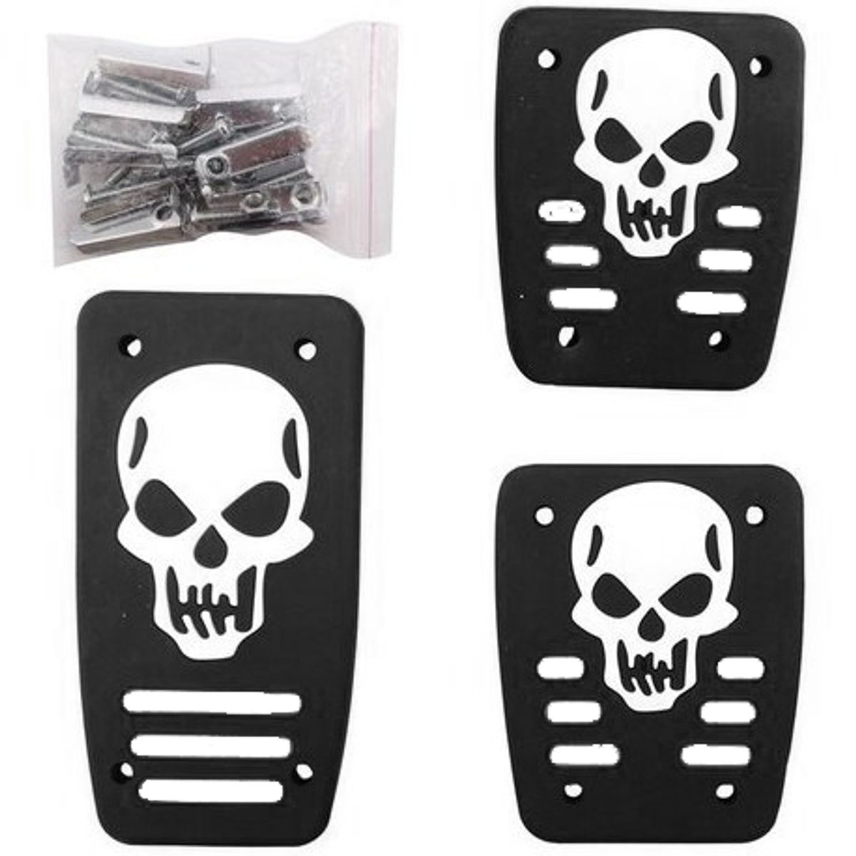 GENERICO - Pedales Mecánicos con Diseño Calavera