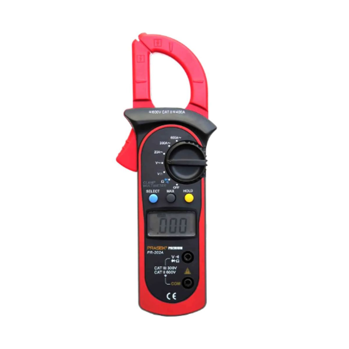 PRASEK - Pinza Amperimétrica Digital PR-202A PRASEK