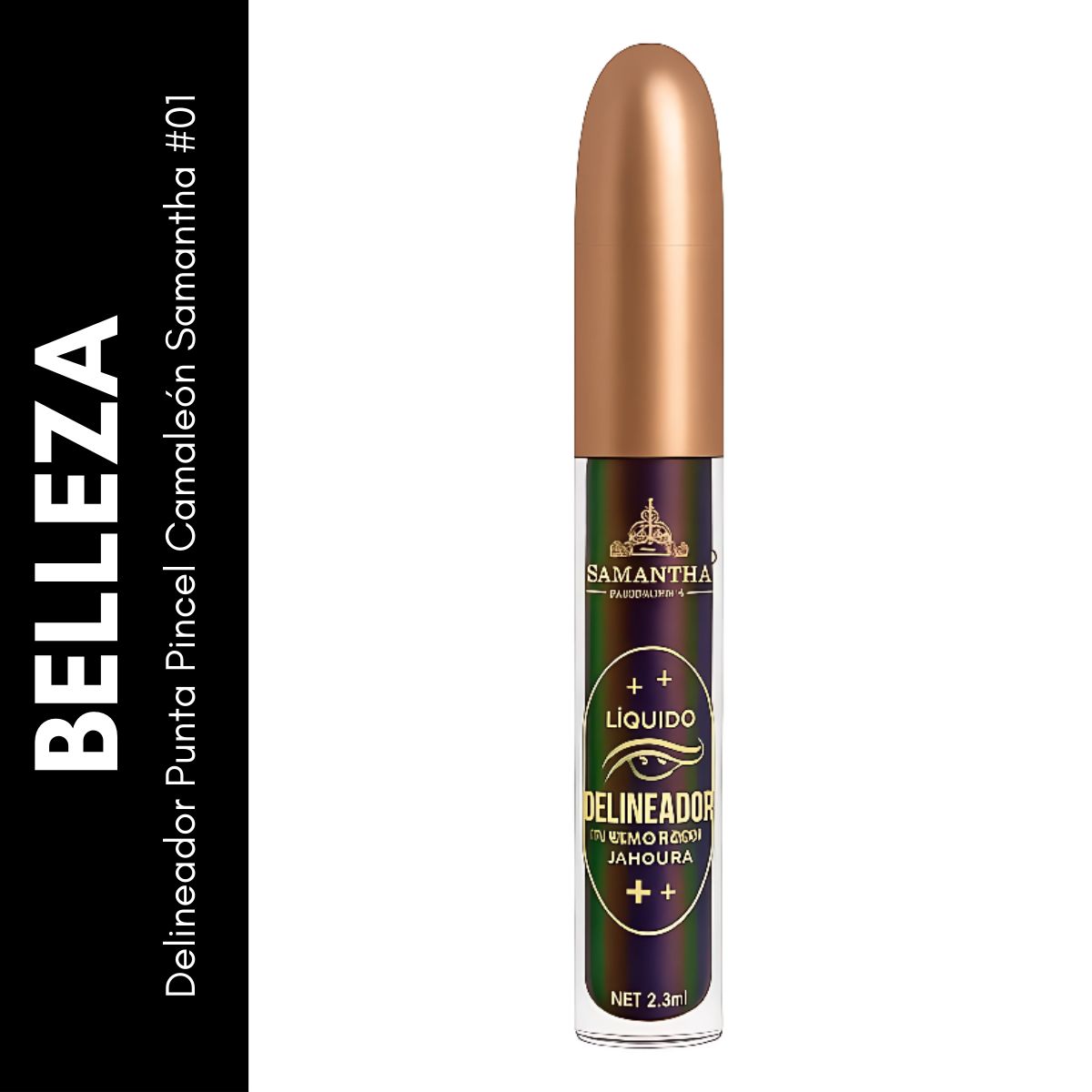 GENERICO - Delineador Punta Pincel Camaleón Samantha 01