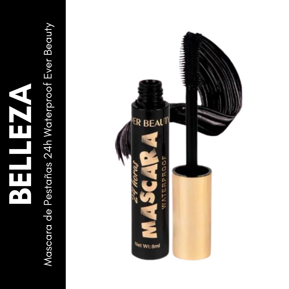 GENERICO - Mascara de Pestañas 24h Waterproof Ever Beauty