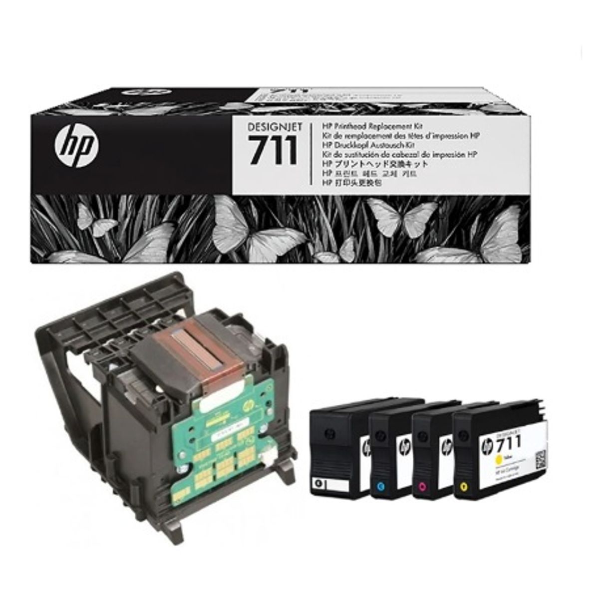 HP - Hp 711 cabezal Original para hp  T120 / T520 - c1q10a