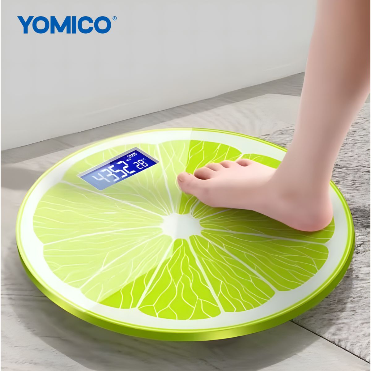 SM - Balanza de baño Digital - 180KG Vidrio Templado