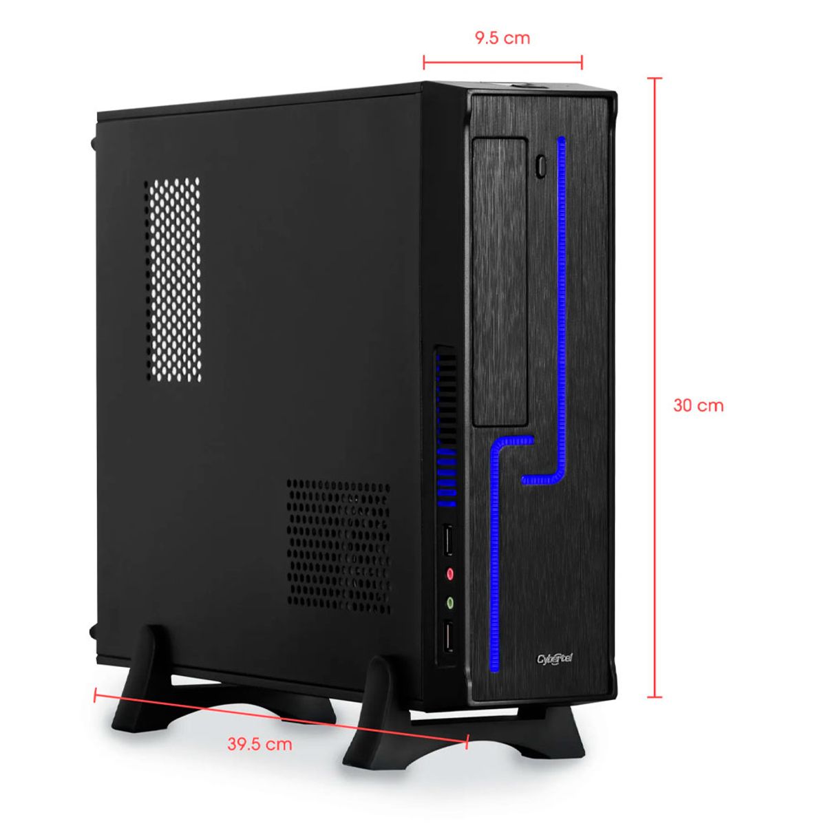 CYBERTEL - DERBY SLIM CYB C1005 GABINETE PSU 230W