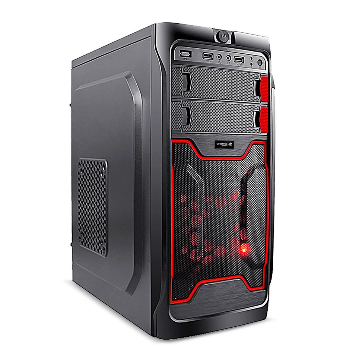 CYBERTEL - HUNTER CBX 3500 GABINETE GAMER PSU 350W