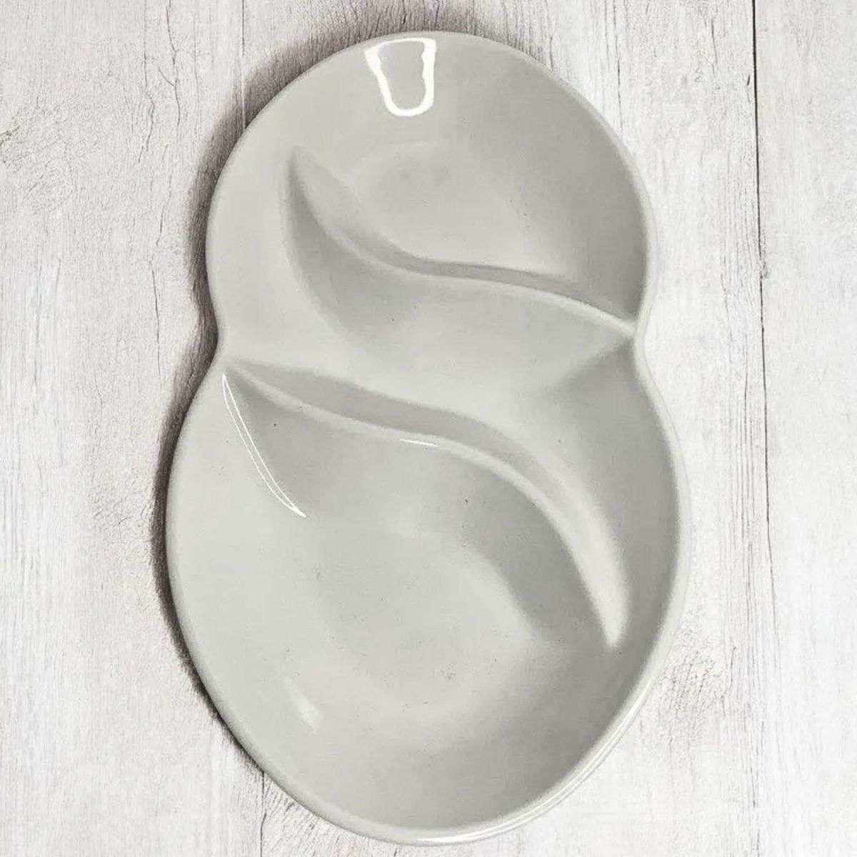 ICHIMATSU - Fuente Ovalada 13.75" De 3 Divisiones- Ichimatsu