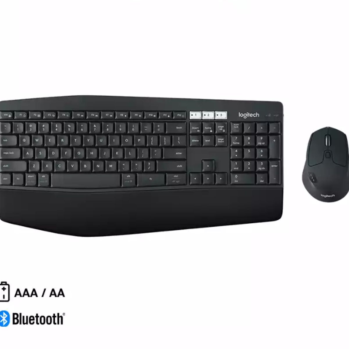 LOGITECH - Kit Teclado y Mouse Inalambrico LOGITECH MK850 USB BLACK