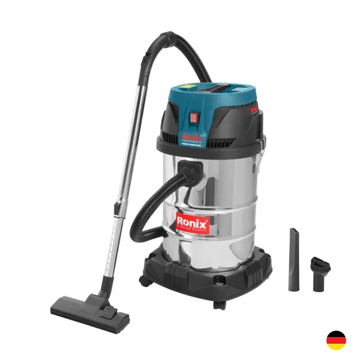 RONIX - Aspiradora Industrial 1400W 40L RONIX 1241