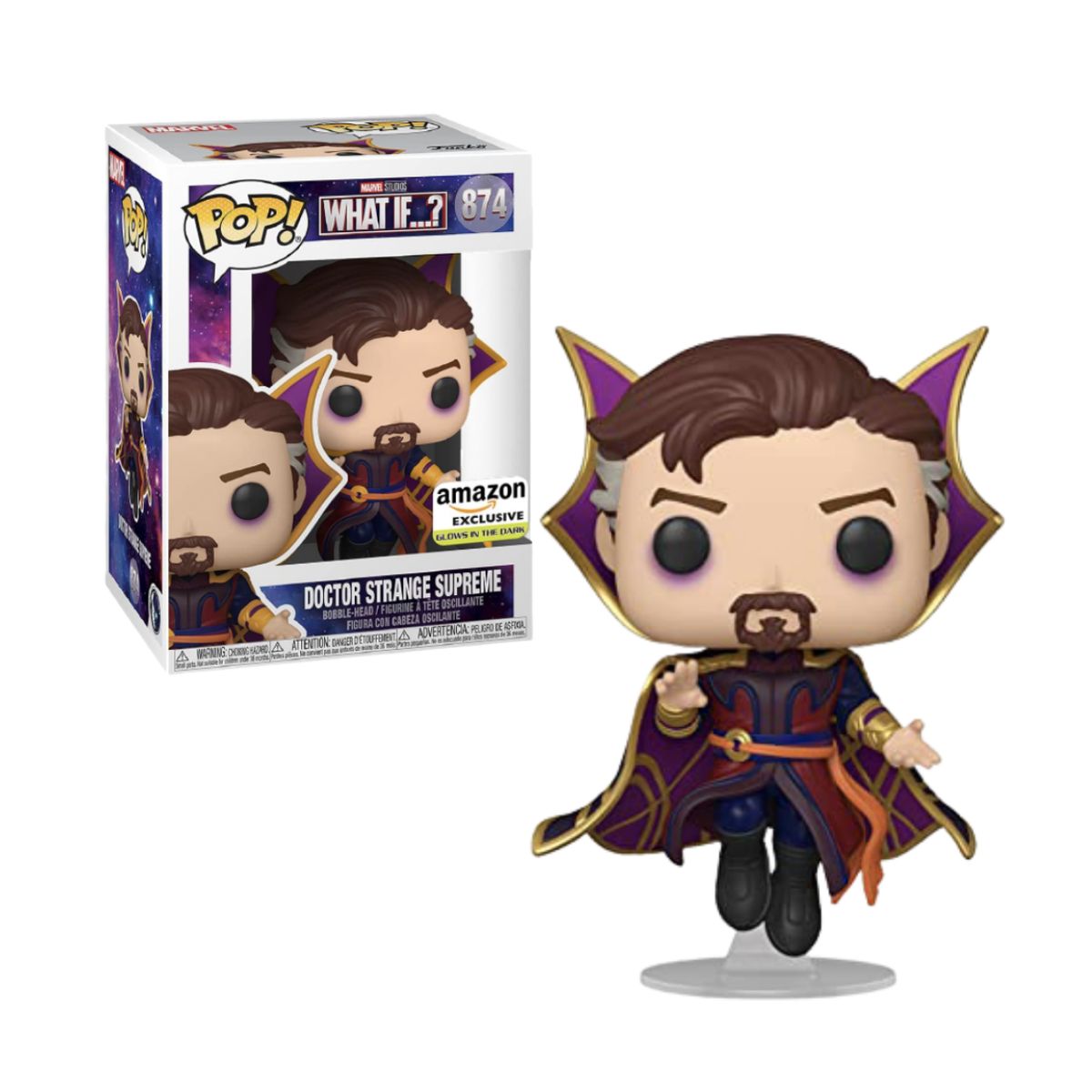 FUNKO - Doctor Strange Supreme Funko Pop 874 Glow Exclusivo