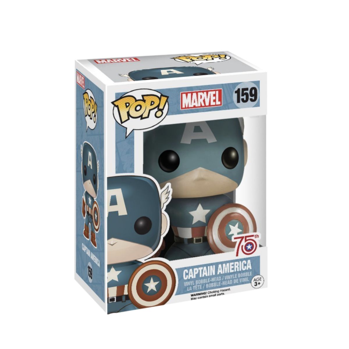 FUNKO - Capitan America Funko Pop 159 Antiguo Vaulted Sepia