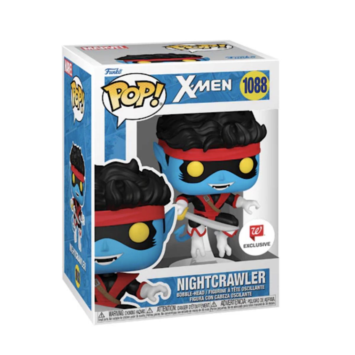 FUNKO - Nightcrawler Funko Pop 1088 Xmen Exclusivo Original