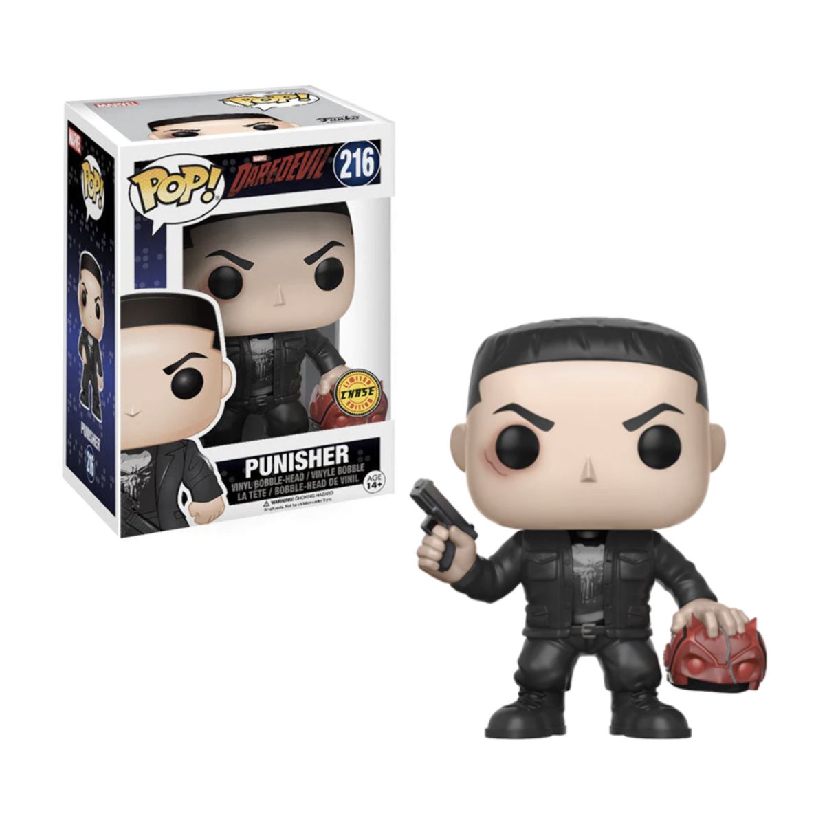 FUNKO - Punisher Chase Funko Pop 216 Daredevil Antiguo Vaulted