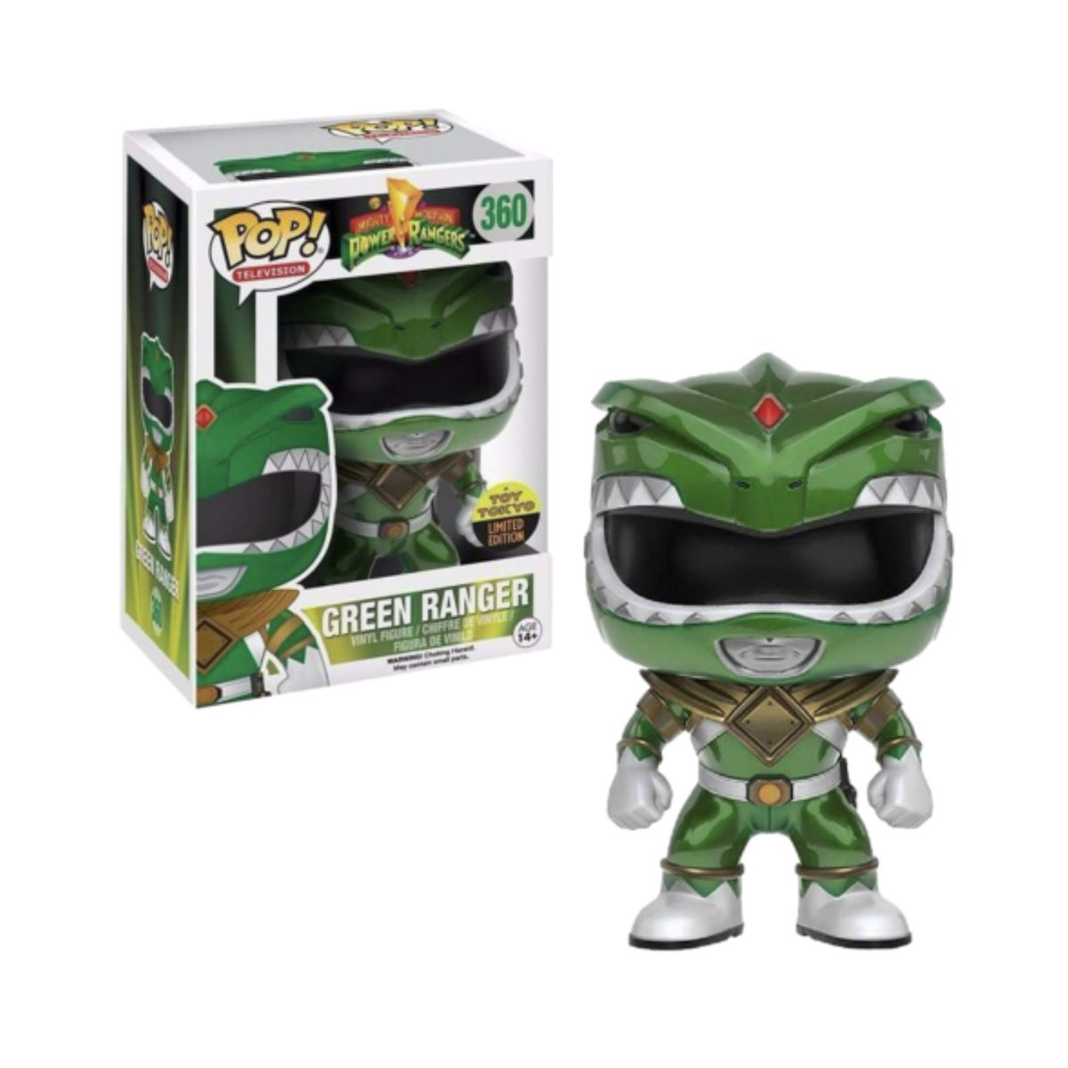 FUNKO - Green Ranger Funko Pop 360 Exclusivo Antiguo Raro