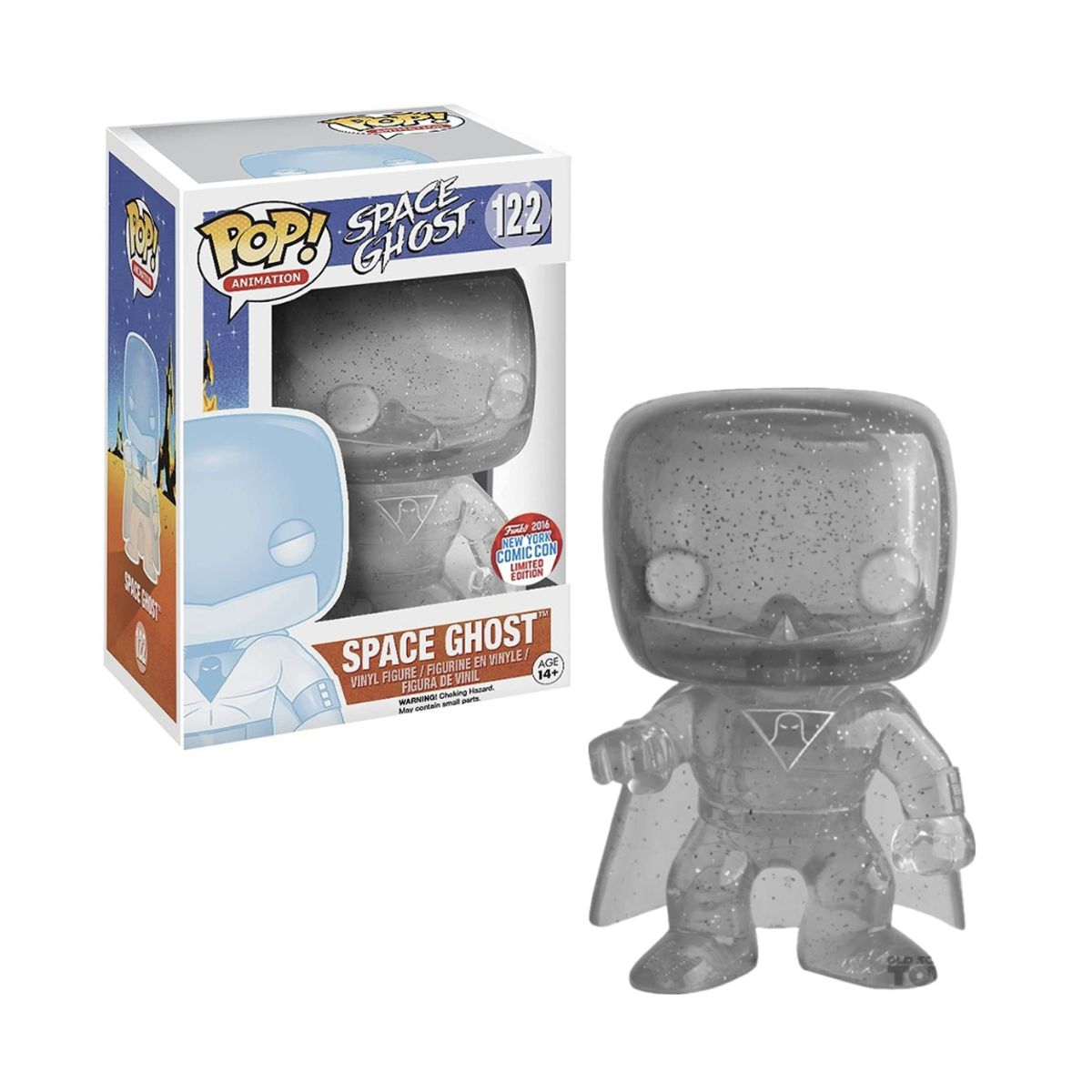 FUNKO - Space Ghost Funko Pop 122 Invisible Exclusivo Antiguo