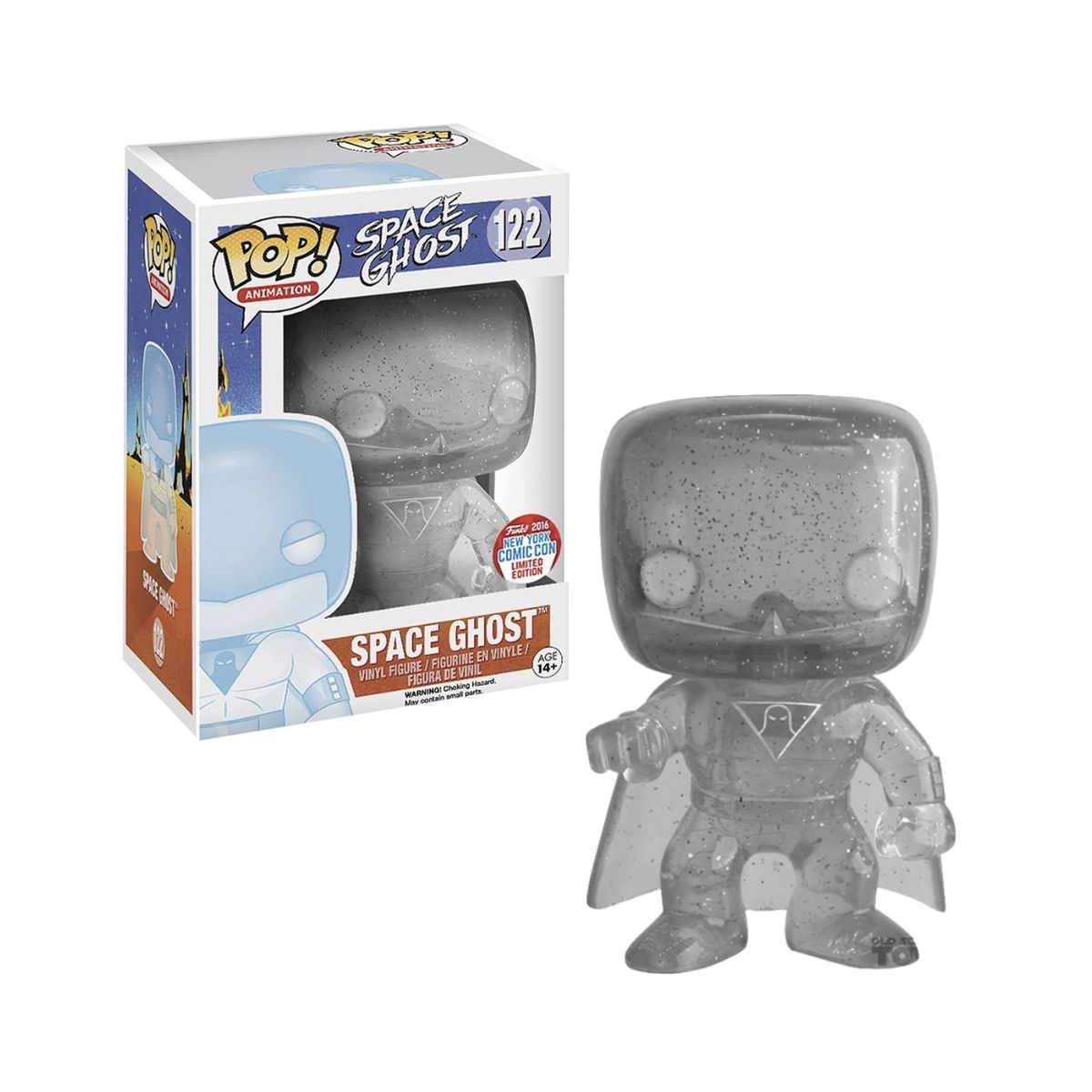 FUNKO - Space Ghost Funko Pop 122 Invisible Exclusivo Antiguo