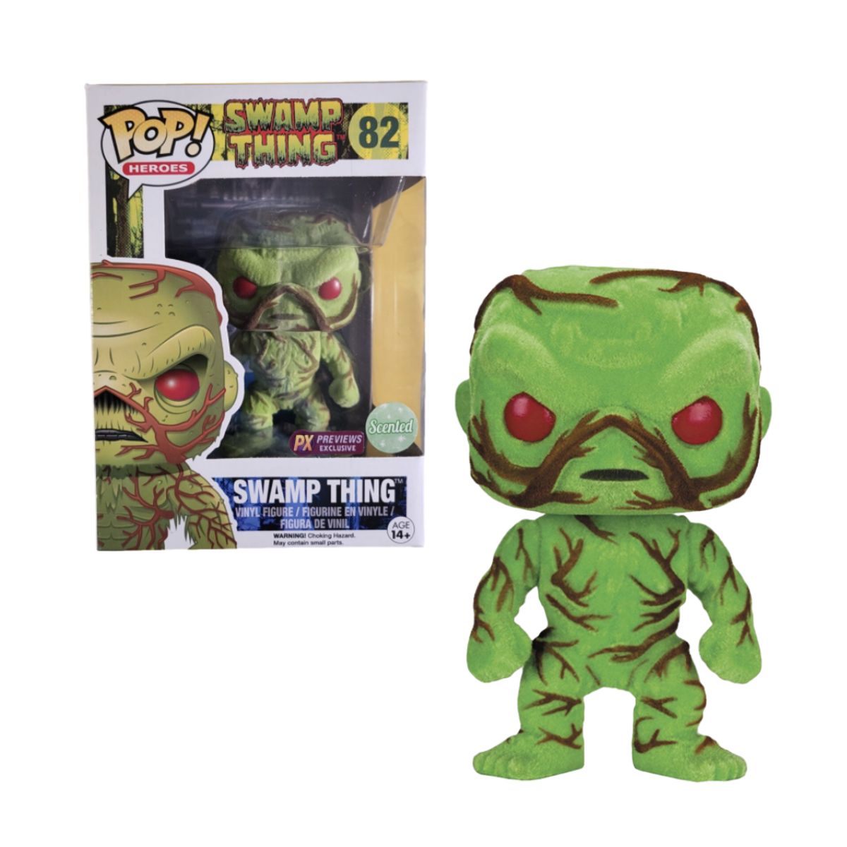 FUNKO - Swamp Thing Funko Pop 82 Flocked Scented Exclusivo