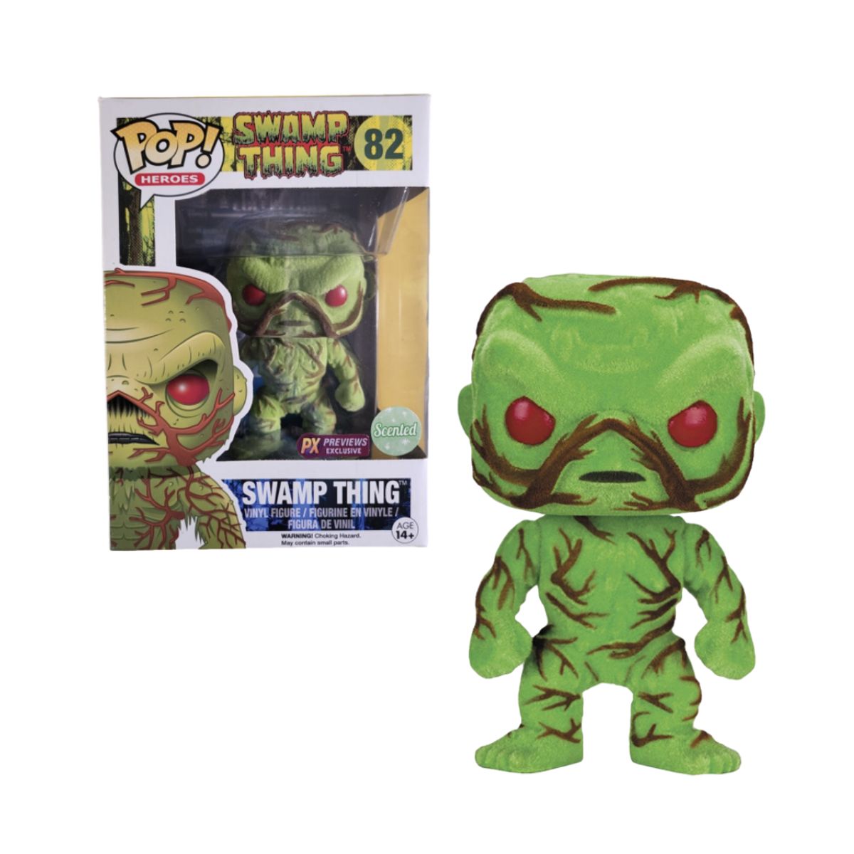 FUNKO - Swamp Thing Funko Pop 82 Flocked Scented Exclusivo