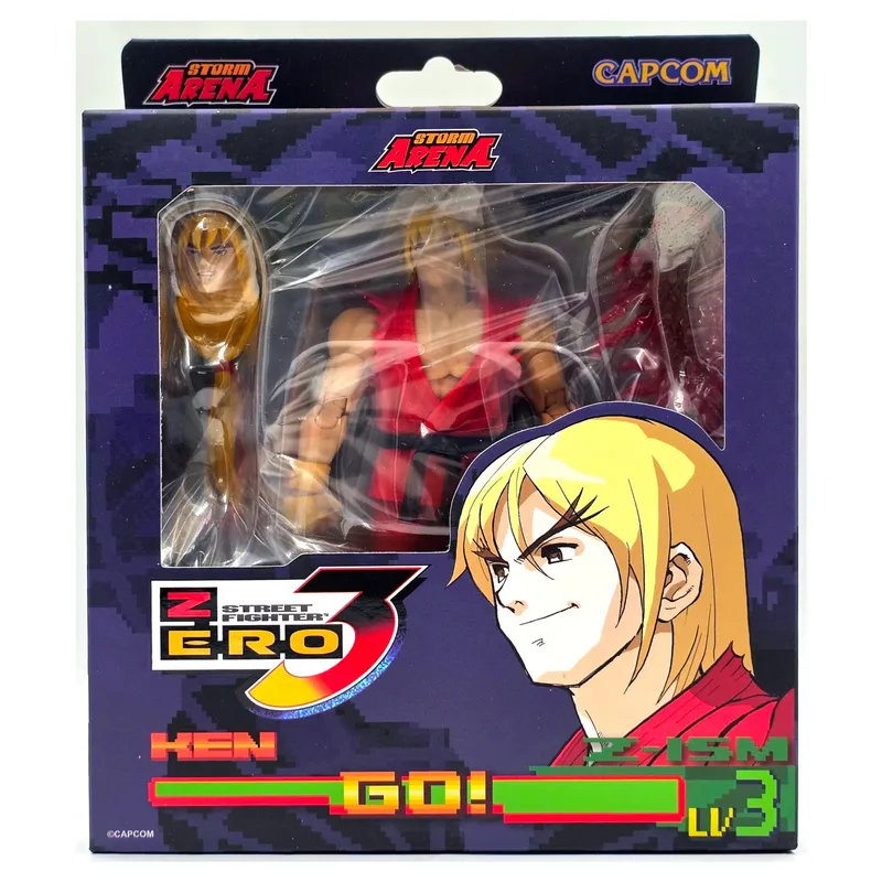 STREET FIGHTER - Figura Accion Street Fighter Alpha 3 Storm Arena Ken