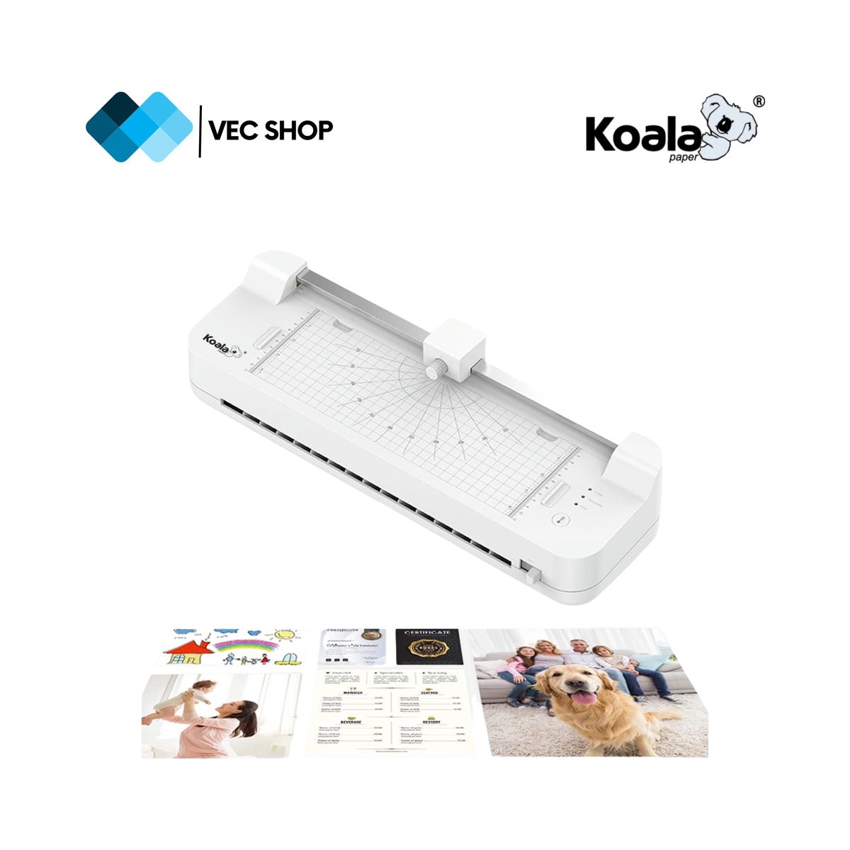 KOALA - Laminadora Enmicadora Plastificadora OL313 5 en 1 A3