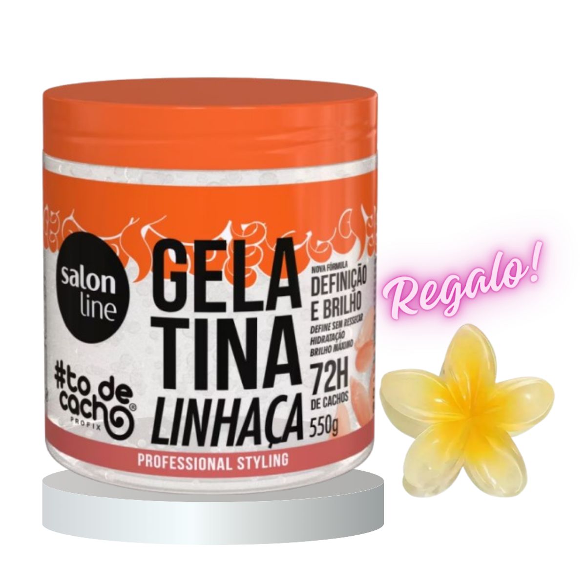 SALON LINE - GELATINA DE LINAZA todecacho DEFINICIÓN Y BRILLO