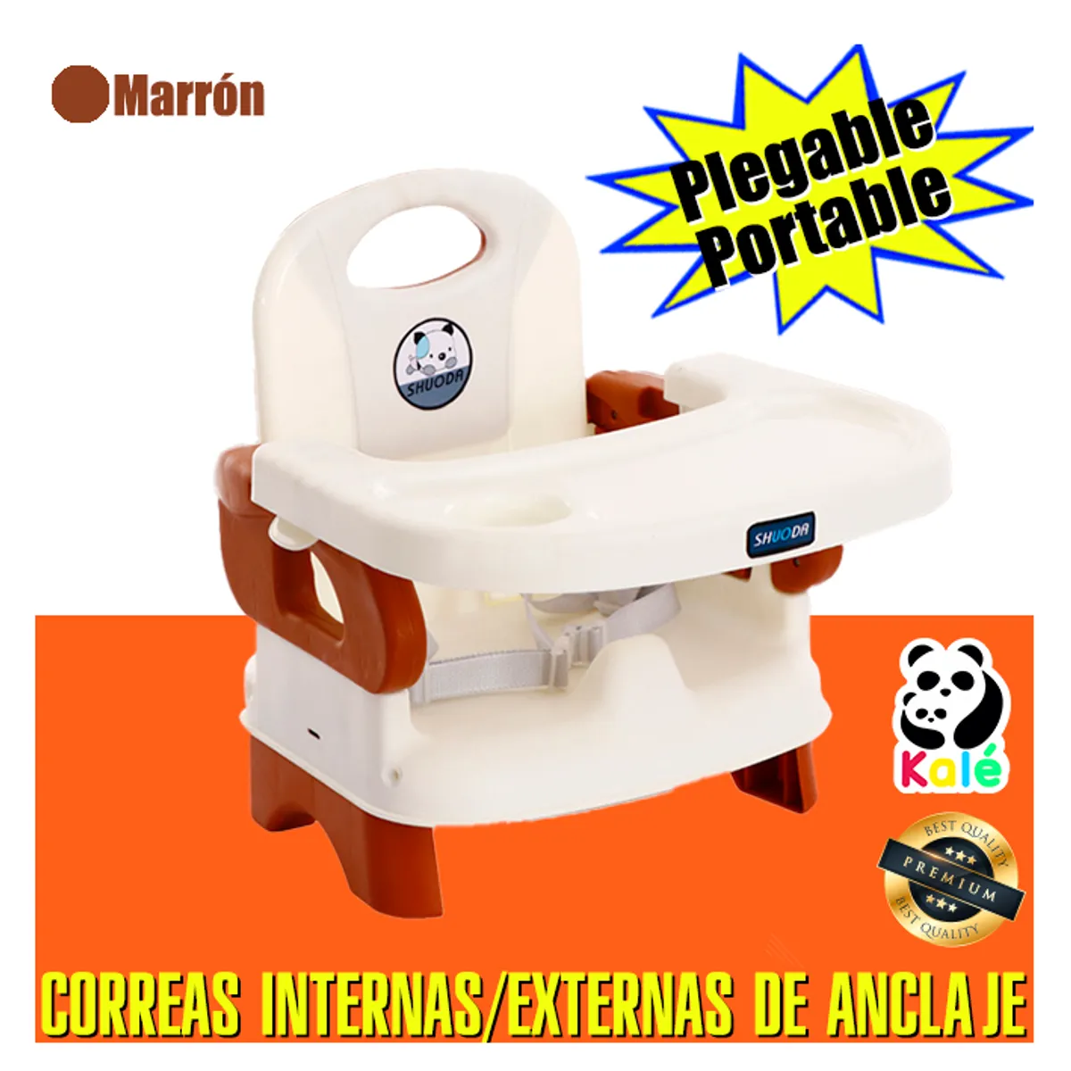 KALE - Silla de Comer Evolutiva Portátil para Bebé SHUODA