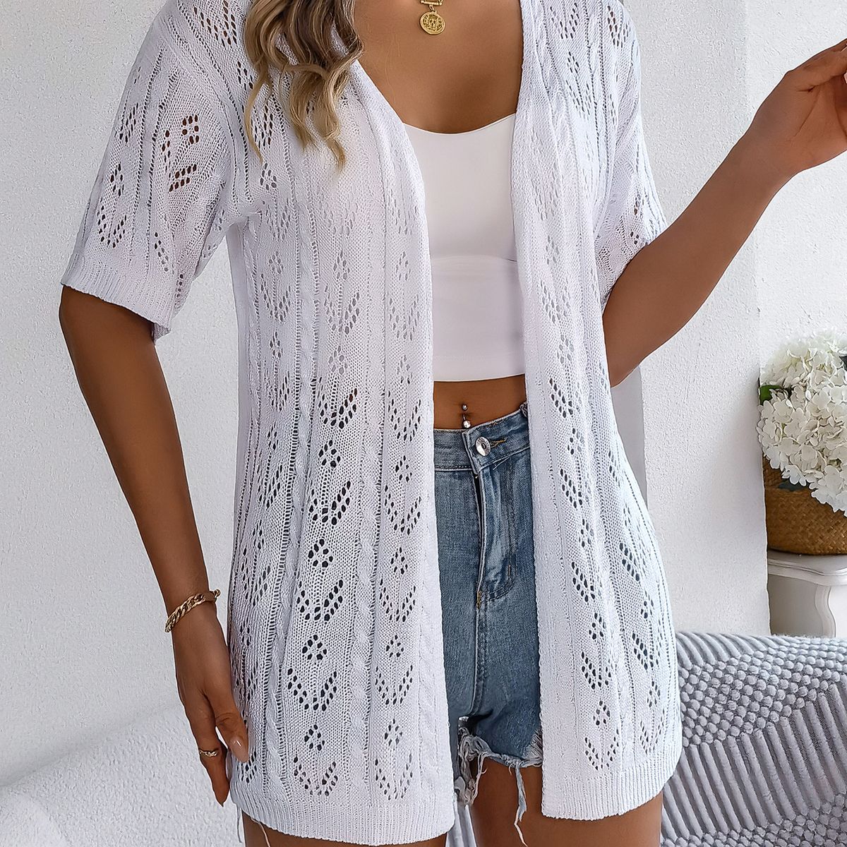 TIOZONEY - Chaleco de verano para mujer