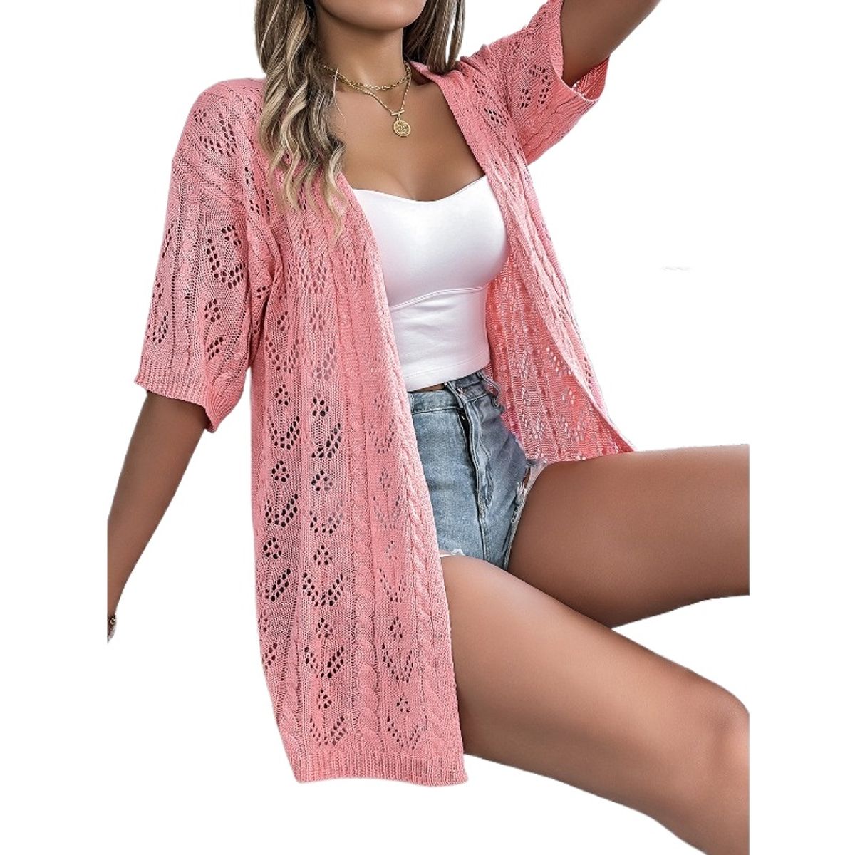 TIOZONEY - Chaleco de verano para mujer