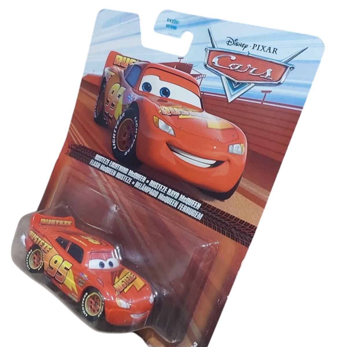 DISNEY PIXAR - Cars Rayo Mcqueen Auto Coleccionable de Metal
