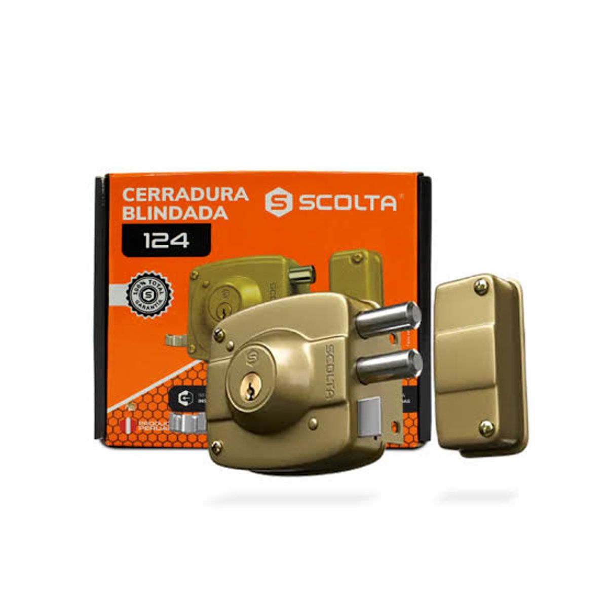 TRAVEX - Cerradura de Sobreponer  ESCOLTTA 124 DE TRAVEX