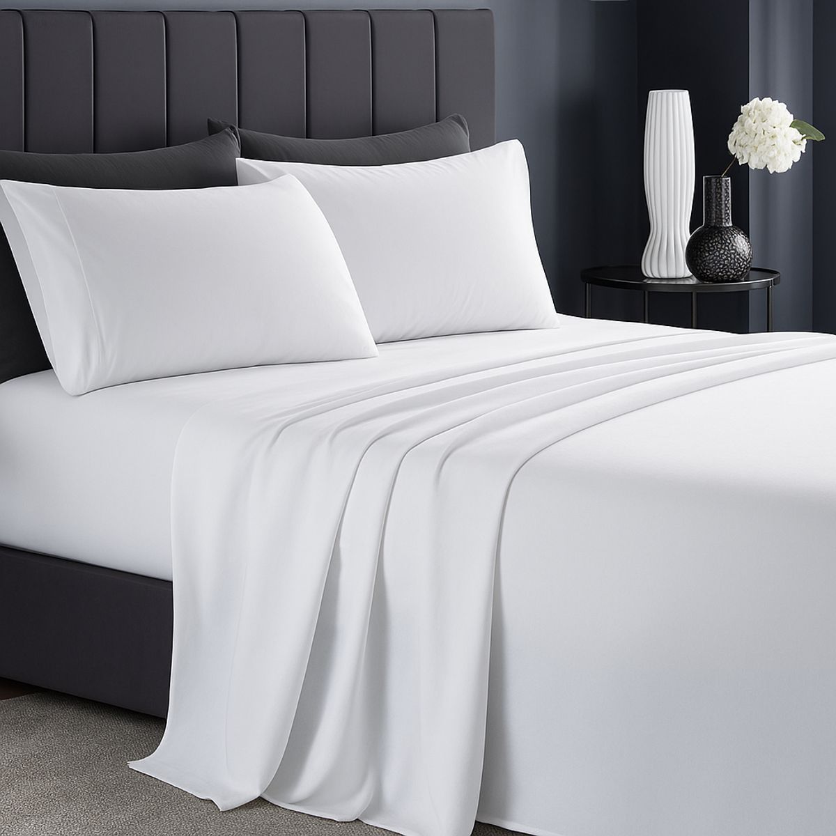 SOMNI - Juego de Sábanas Lisas 200 hilos Somni