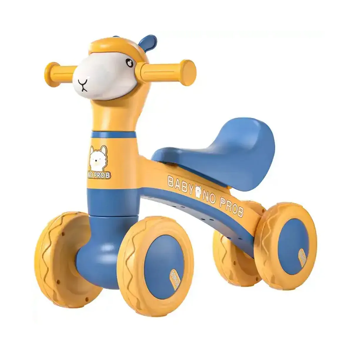 GENERICO - Triciclo Para Niños Infantil Música 4 llantas Azul