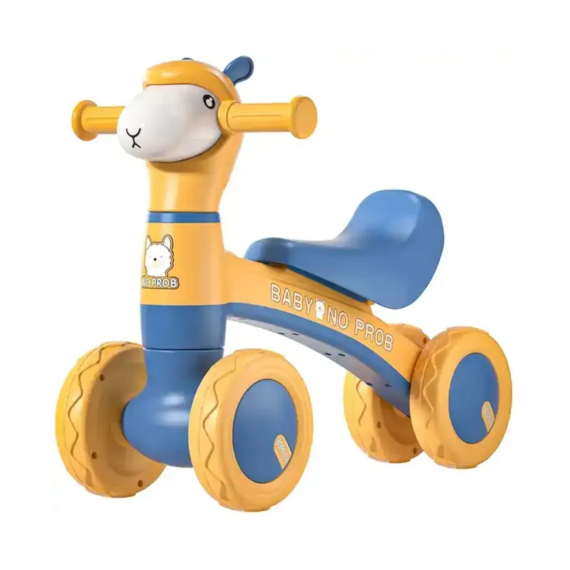 GENERICO - Triciclo Para Niños Infantil Música 4 llantas Azul