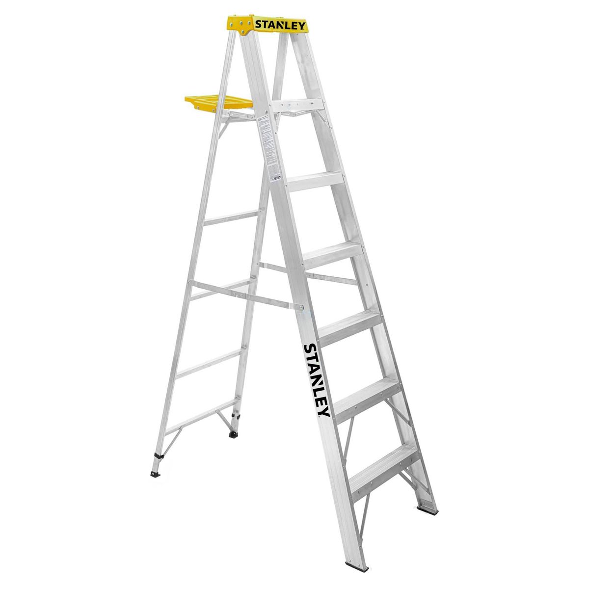 STANLEY - ESCALERA TIJERA 6 PELDAÑOS ALUMINIO STANLEY