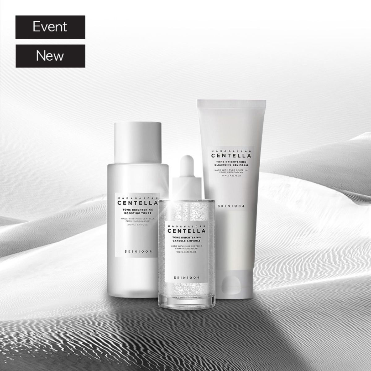 SKIN1004 - SKIN1004 Madagascar Centella Tone Brightening Set Rutina Iluminadora