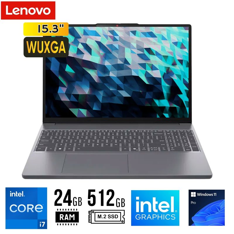 LENOVO - LAPTOP IdeaPad Slim 3 15IRH10 15,3" WUXGA Intel Ci7 13620H 24GB RAM 512GB SSD W11 PRO