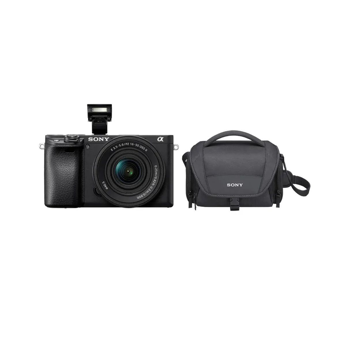 SONY - Sony Cámara Alpha ILCE-6400K + Maletín LCS-U21 de regalo