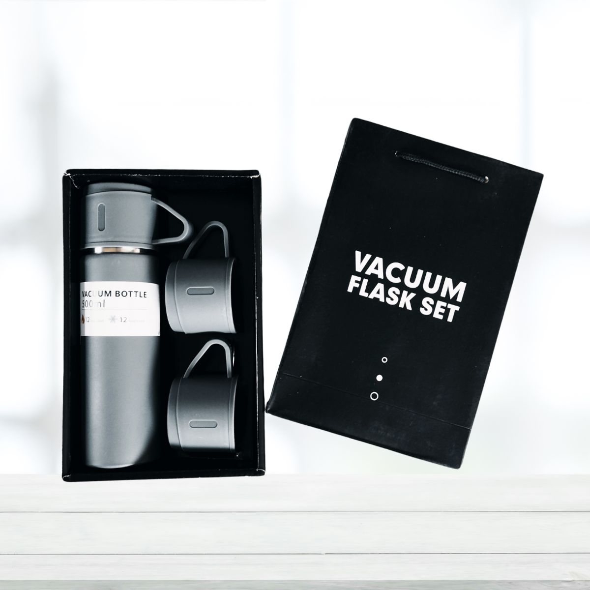 INSPIRA MARKET - Termo con Tazas de Regalo