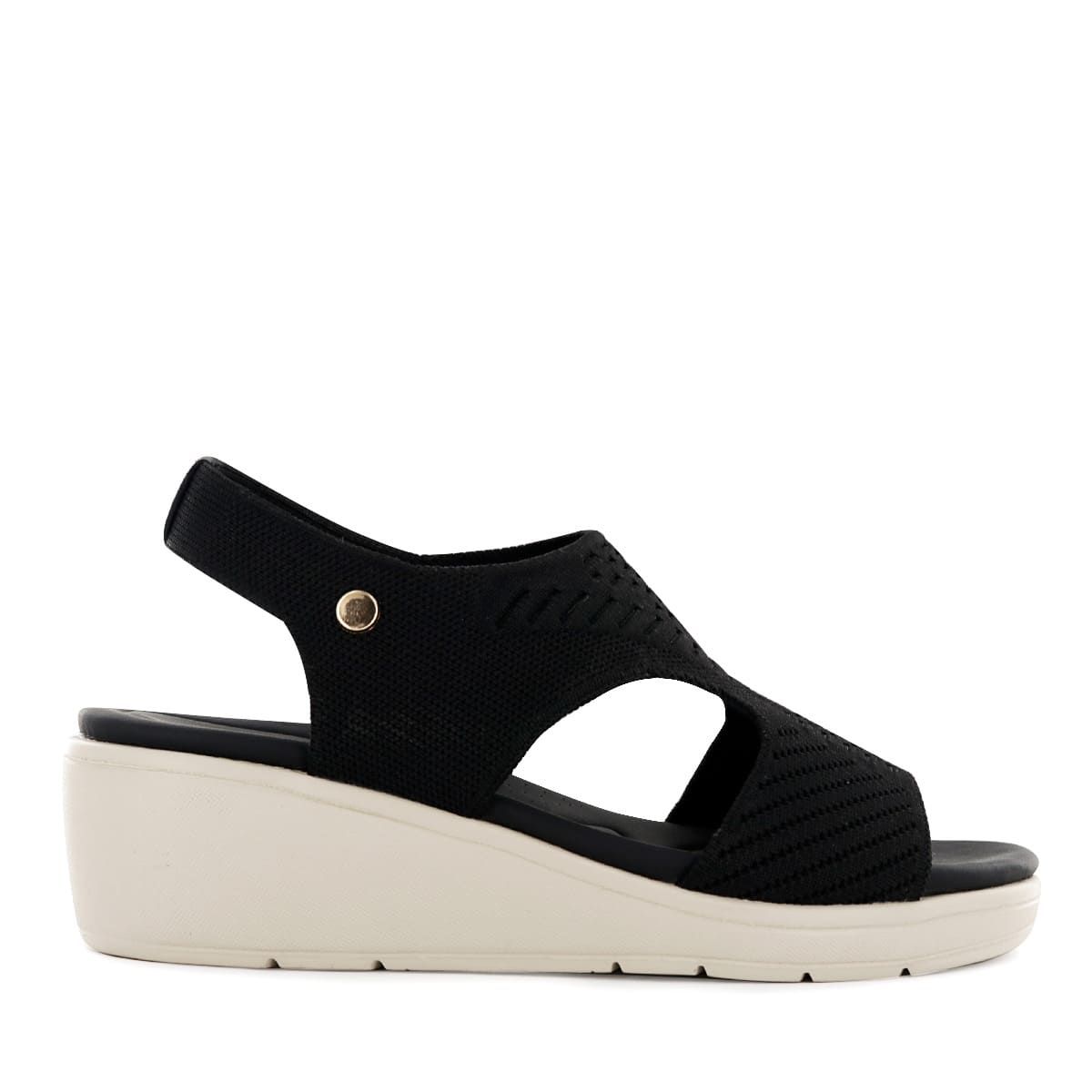 IMPULS - Sandalias Cuña Impuls Mujer Heidi05 Negro