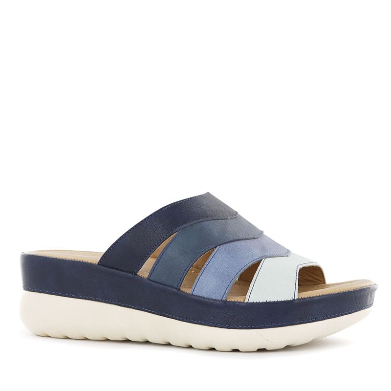 IMPULS - Sandalias Cuña Impuls Mujer Aina04 Indigo