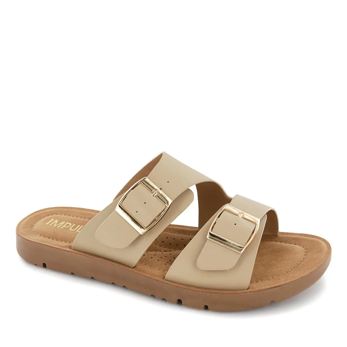 IMPULS - Sandalias Confort Impuls Mujer Barbara54 Beige