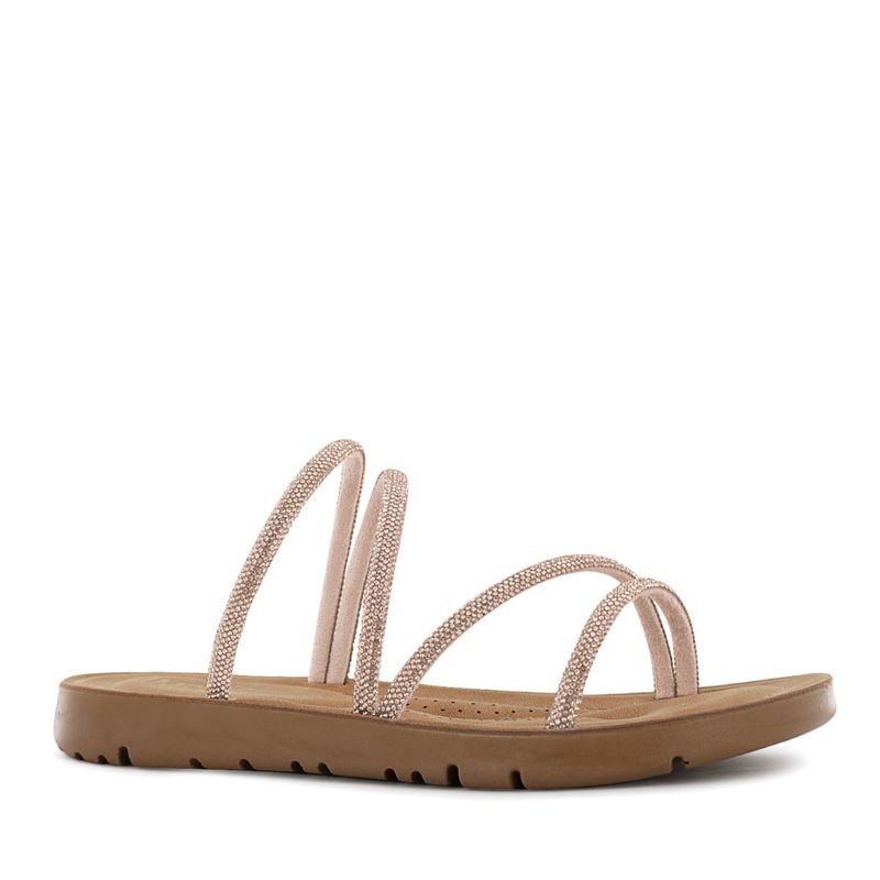 IMPULS - Sandalias Confort Impuls Mujer Barbara57 Champagne