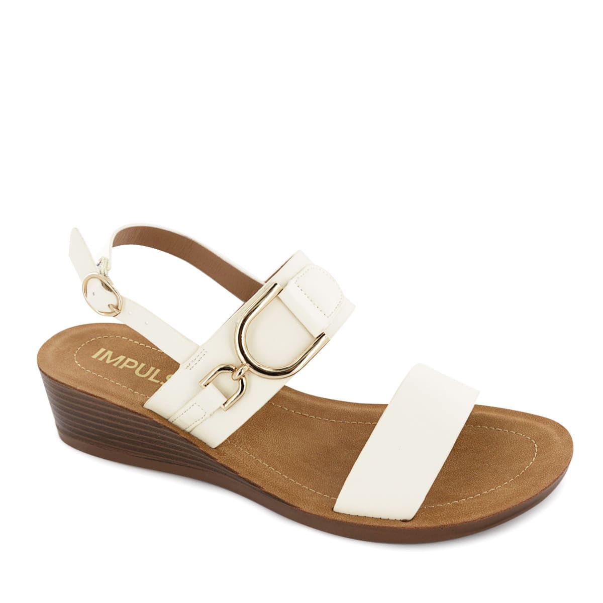 IMPULS - Sandalias Cuña Impuls Mujer Yadi11 Hielo