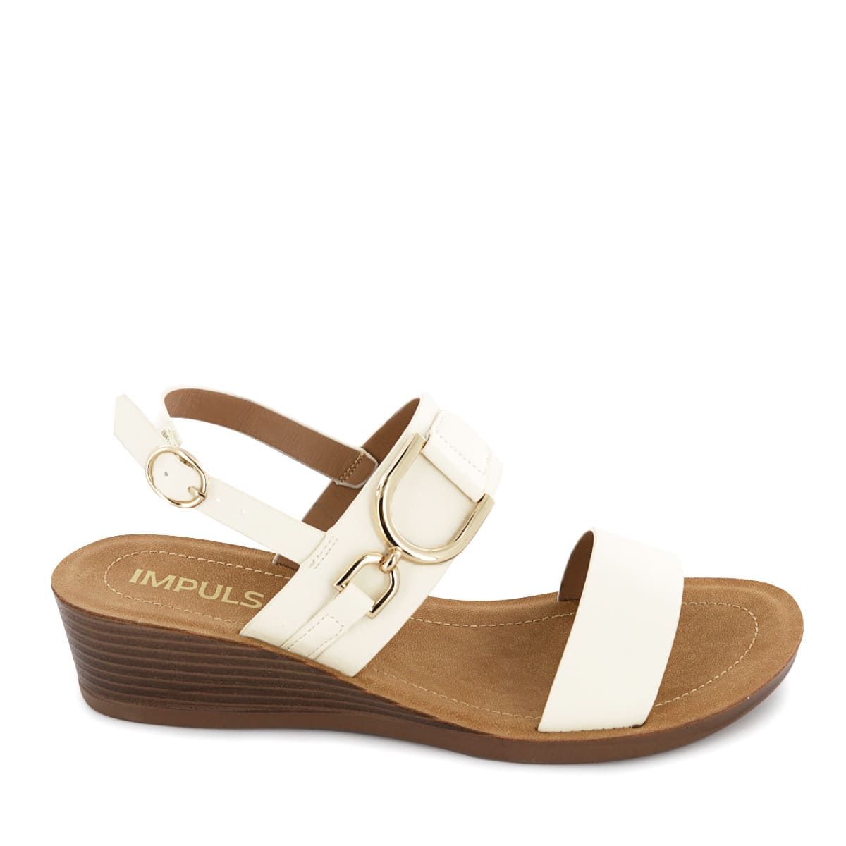 IMPULS - Sandalias Cuña Impuls Mujer Yadi11 Hielo