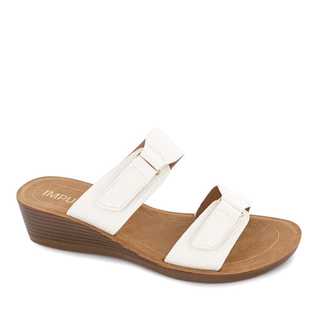 IMPULS - Sandalias Cuña Impuls Mujer Yadi12 Blanco