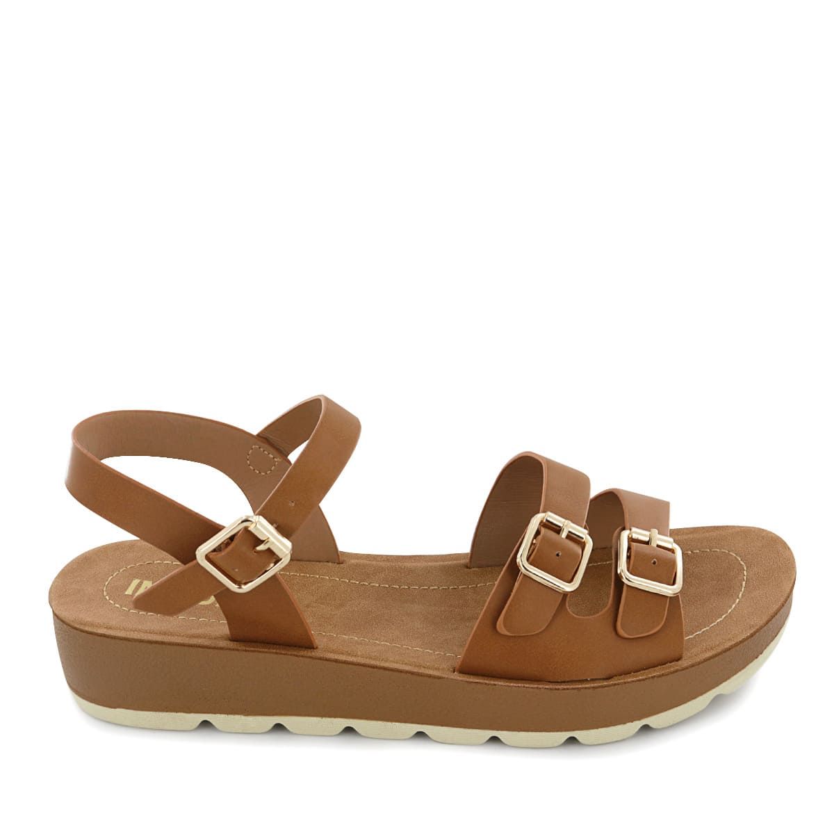 IMPULS - Sandalias Cuña Impuls Mujer Armida10 Caramelo