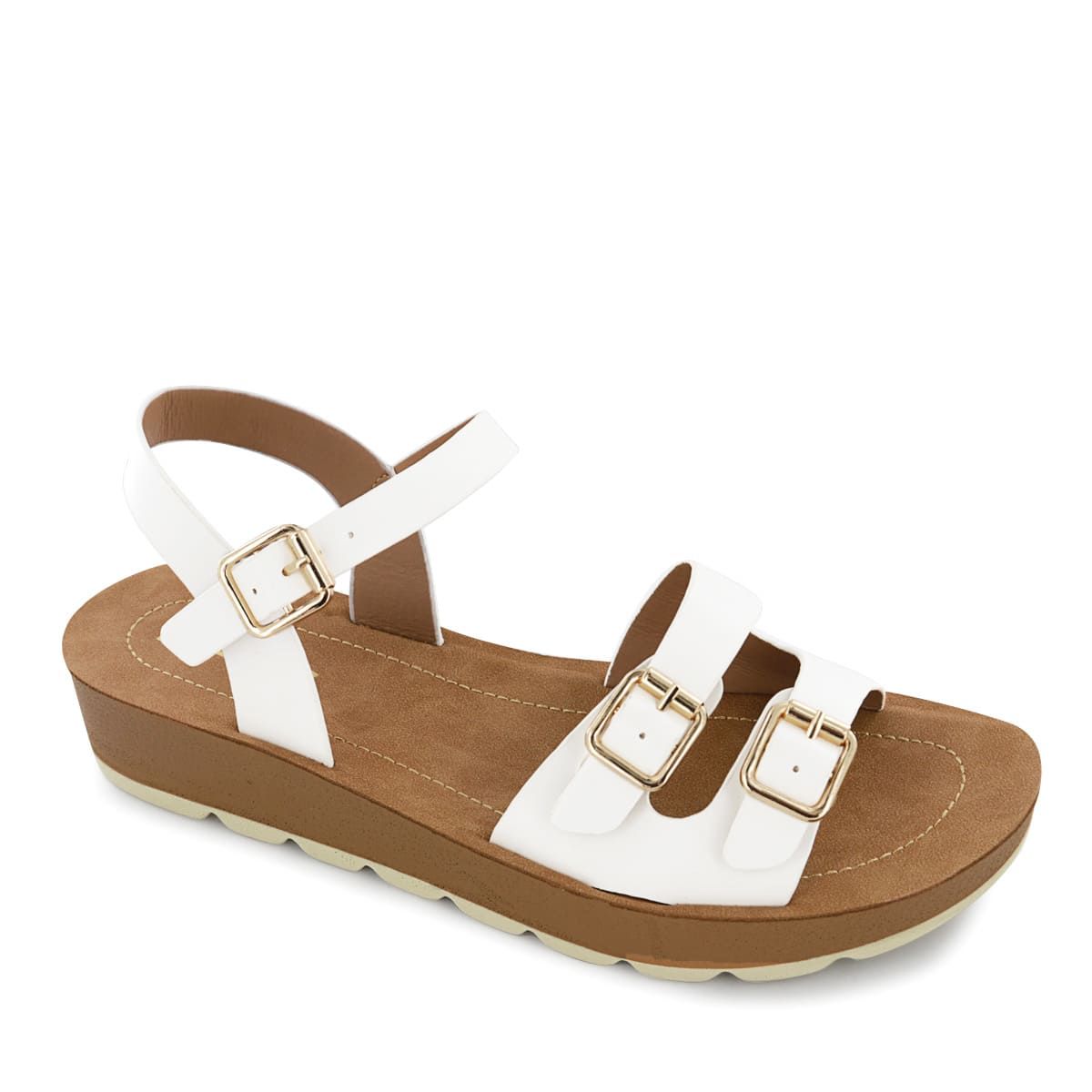 IMPULS - Sandalias Cuña Impuls Mujer Armida10 Blanco