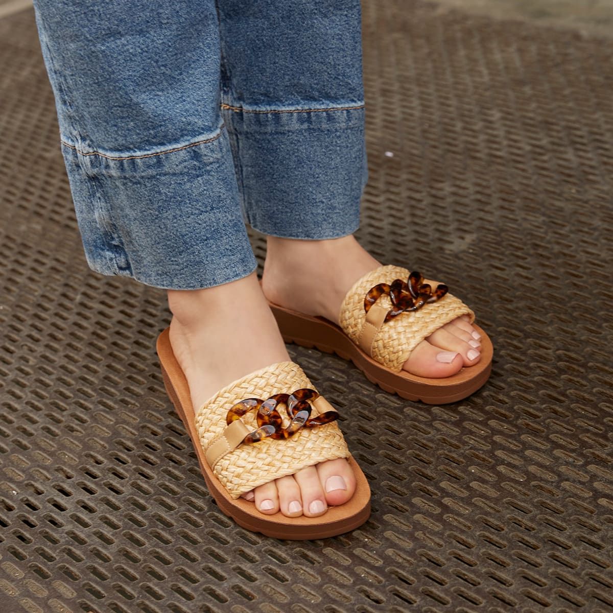 IMPULS - Sandalias Cuña Impuls Mujer Armida11 Beige