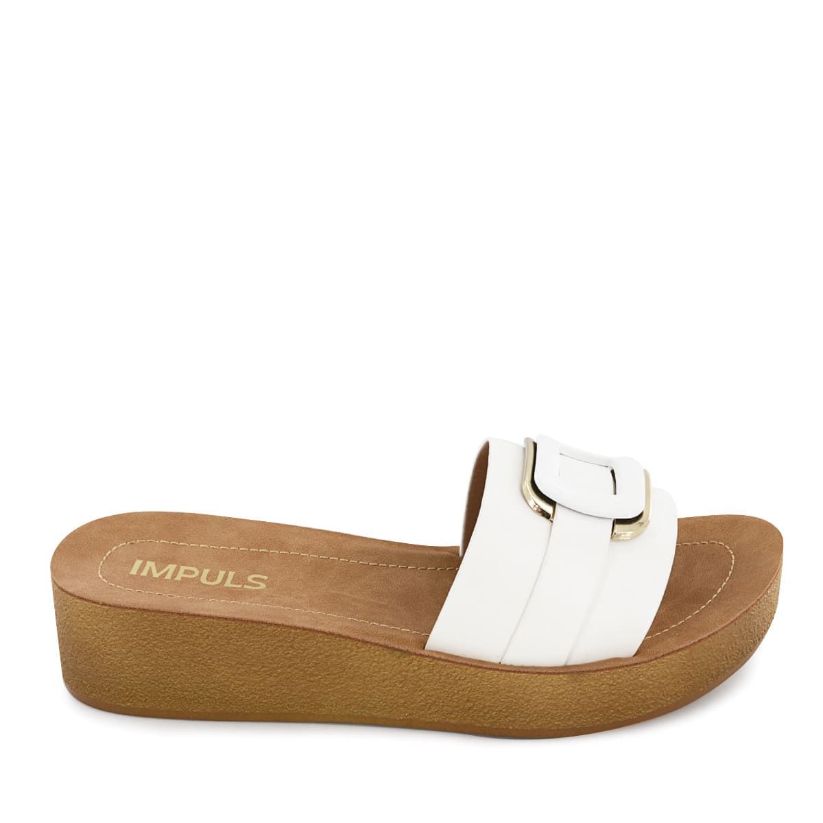 IMPULS - Sandalias Cuña Impuls Mujer Jesy06 Blanco