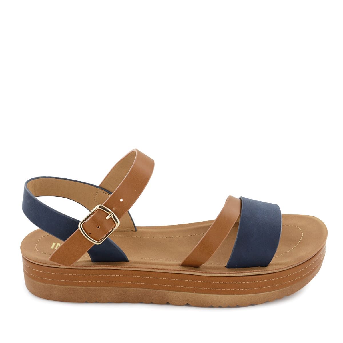 IMPULS - Sandalias Cuña Impuls Mujer Sarai01 Azul