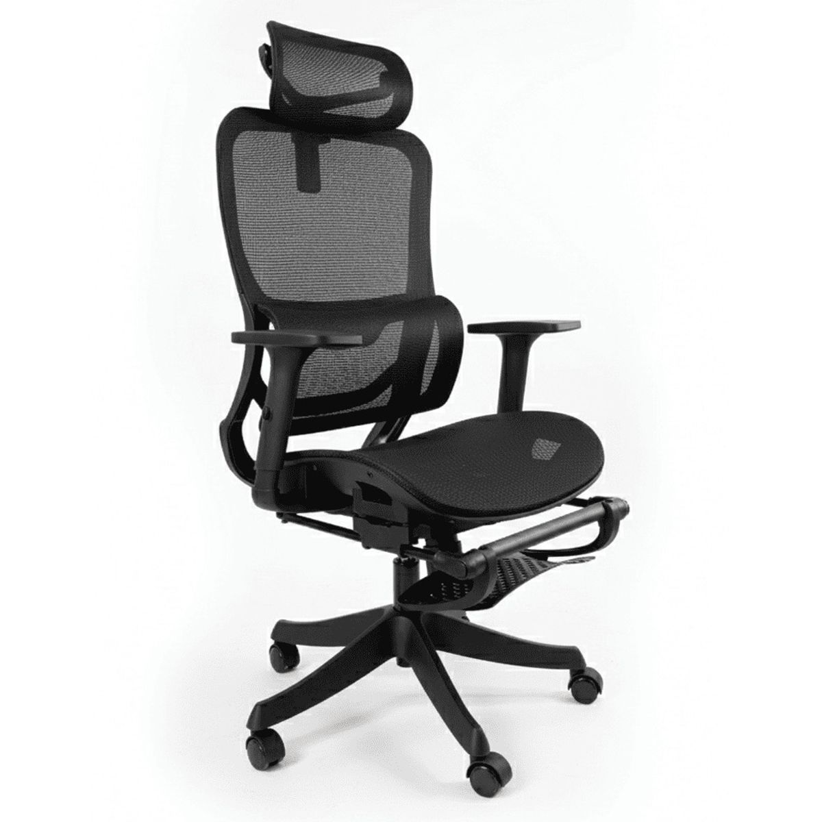 KOMSUM - Silla Ergonomica de Oficina Gerencial Komsum Paris Negro con Posapies